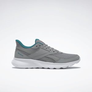 Reebok Quick Motion 2.0 Laufschuhe Damen - Grau/Türkis/Weiß - DE 160-KTM